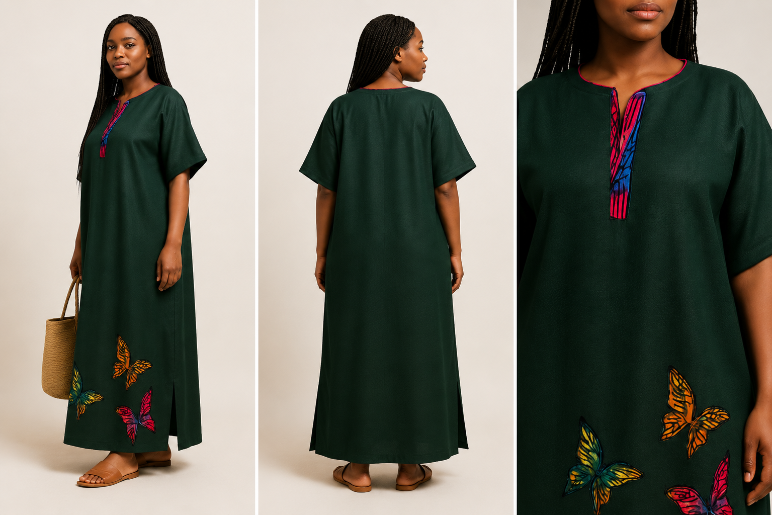 African Long Kaftan - Image 2