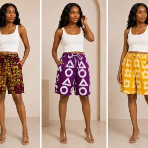 Ankara Shorts